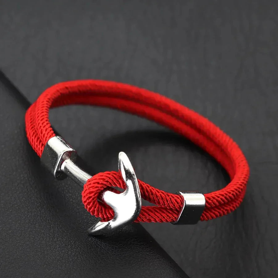 Stylish Anchor Rope Bracelet