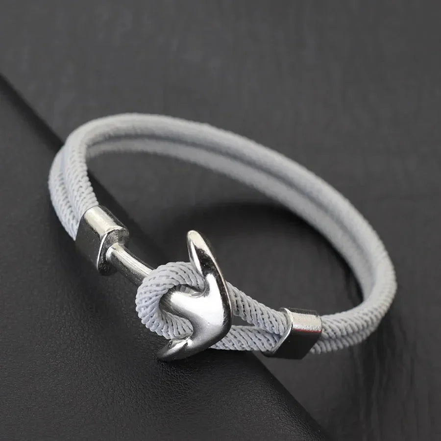 Stylish Anchor Rope Bracelet