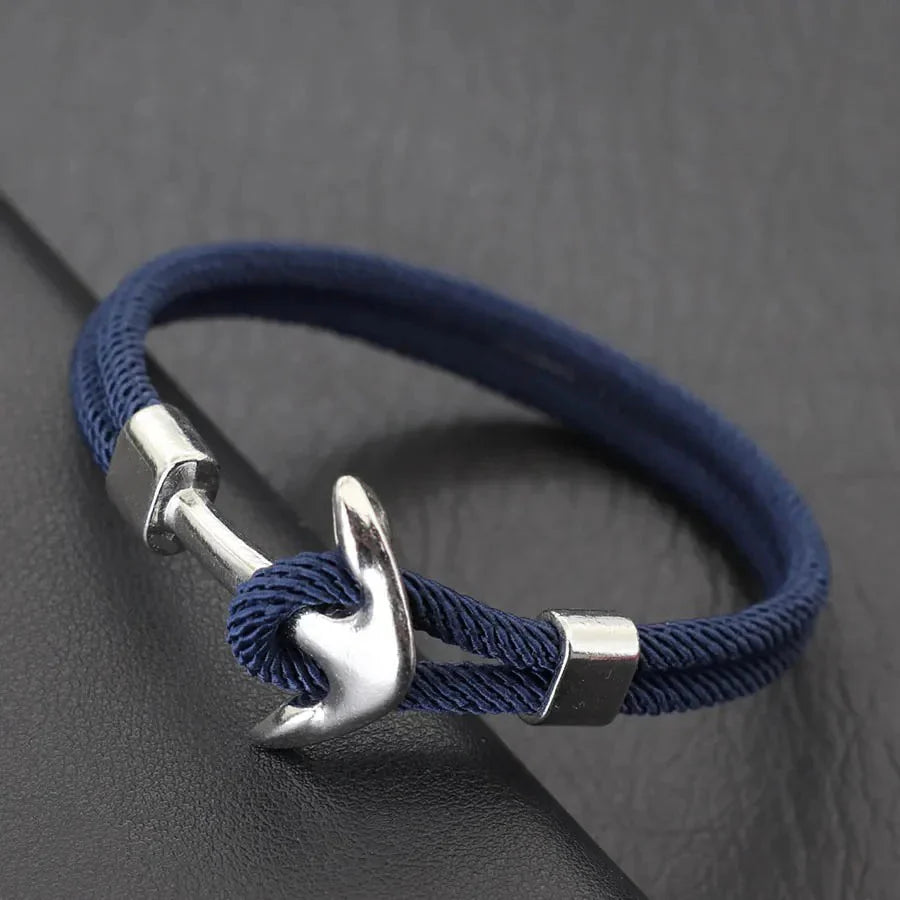 Stylish Anchor Rope Bracelet