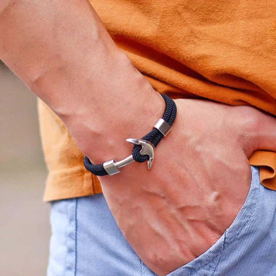 Stylish Anchor Rope Bracelet