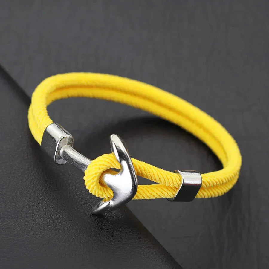 Stylish Anchor Rope Bracelet